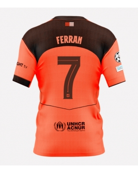 Barcelona Ferran Torres #7 Maglia Gara Terza Repliche 2025-26 Maniche Corte